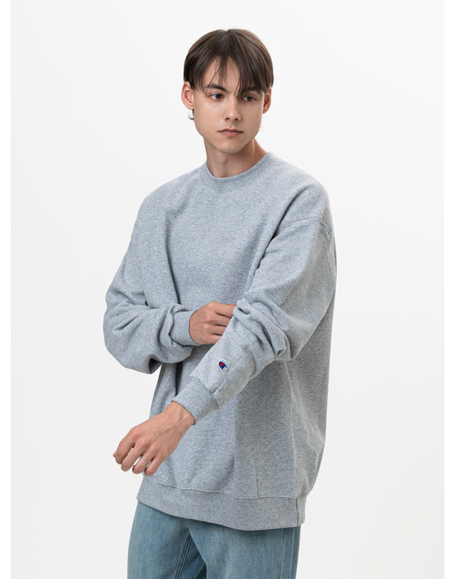 챔피온 챔피온 파워블렌드 플리스 크루넥 스웨트셔츠 맨투맨 택1 착용컷