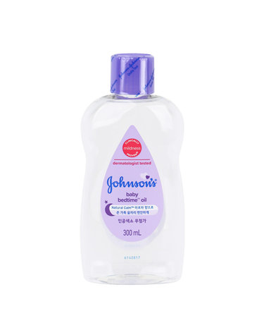 존슨즈 베이비 베드타임 오일 300ml /아기 보습 바디오일