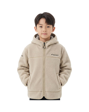 디스커버리  키즈 에센셜 플리스 점퍼 DKSS31046-BGL
