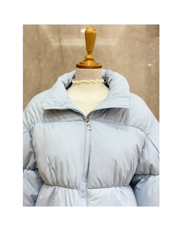 쿠바이투 [갤러리아] 쿠바이투 25겨울 목도리세트패딩 T54WPD49AX 착용컷