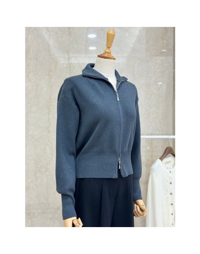 쿠바이투 [갤러리아] 쿠바이투 25겨울 차이나집업 T54KJP40AX 착용컷