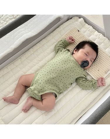 [보리보리] 신생아 아기침대 쿨매트 양면침대패드