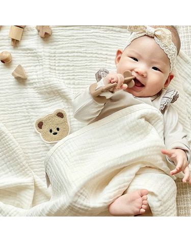 [보리보리] 아기블랭킷 신생아 아기이불 모달거즈