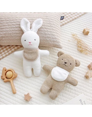 [보리보리] 아기 애착인형 밤부 곰 토끼 S SIZE