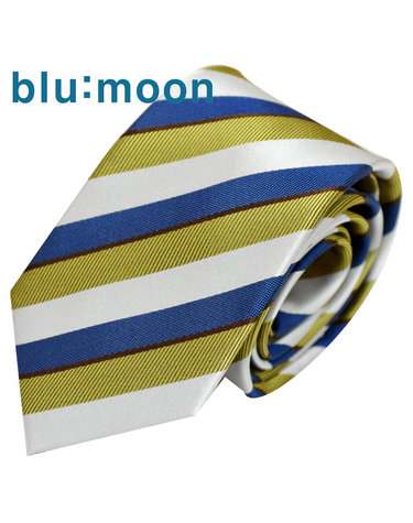 [blu:moon] 블루문 실크넥타이 - 우쿨렐레 옐로우 7cm