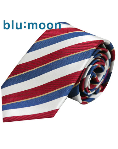 [blu:moon] 블루문 실크넥타이 - 우쿨렐레 레드 7cm