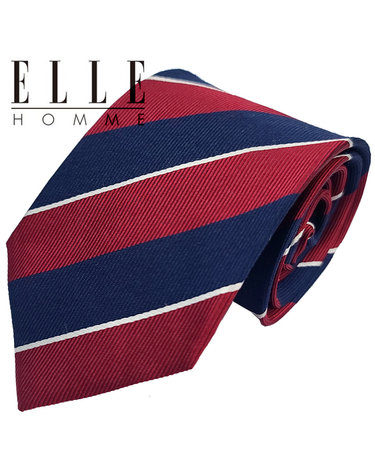 [ELLE HOMME] 엘르옴므 실크넥타이 - 치즈 와인 8cm