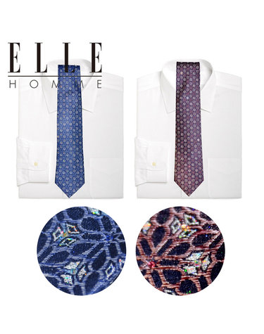 [ELLE HOMME] 엘르옴므 혼주/상견례 넥타이 세트 크리스탈 마치