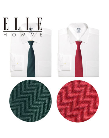 [ELLE HOMME] 엘르옴므 혼주/상견례 넥타이 세트 지퍼/자동 펌킨