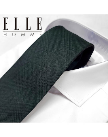 [ELLE HOMME] 엘르옴므 실크 자동/지퍼 넥타이 - 올드머니 그린 8cm