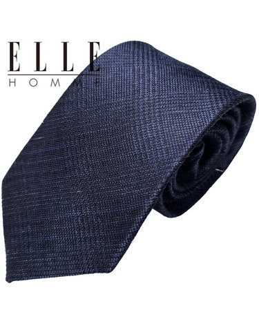 [ELLE HOMME] 엘르옴므 실크넥타이 - 올드머니 네이비 8cm