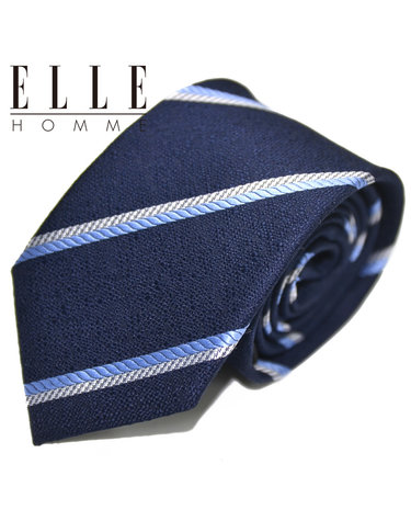 [ELLE HOMME] 엘르옴므 실크넥타이 - 마라카스 네이비 7cm