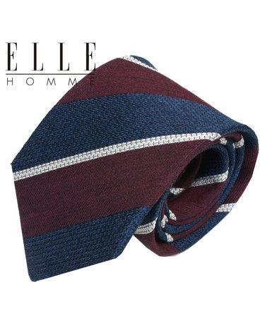 [ELLE HOMME] 엘르옴므 실크넥타이 - 브릭 와인 8cm