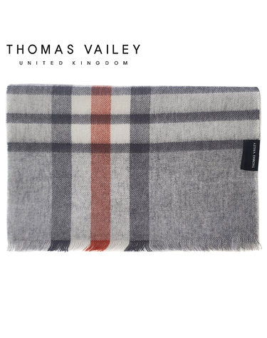 [THOMAS VAILEY] 캐시미어 블렌드 울머플러 아드리안 그레이