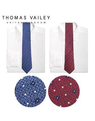 [THOMAS VAILEY] 토마스베일리 결혼식 혼주 넥타이 세트 스페이스