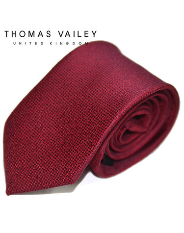 [THOMAS VAILEY] 토마스베일리 패션넥타이-랜드 레드 7.5cm