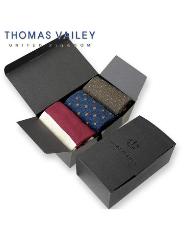 [THOMAS VAILEY] 토마스베일리 신사양말 3개 SET 8종