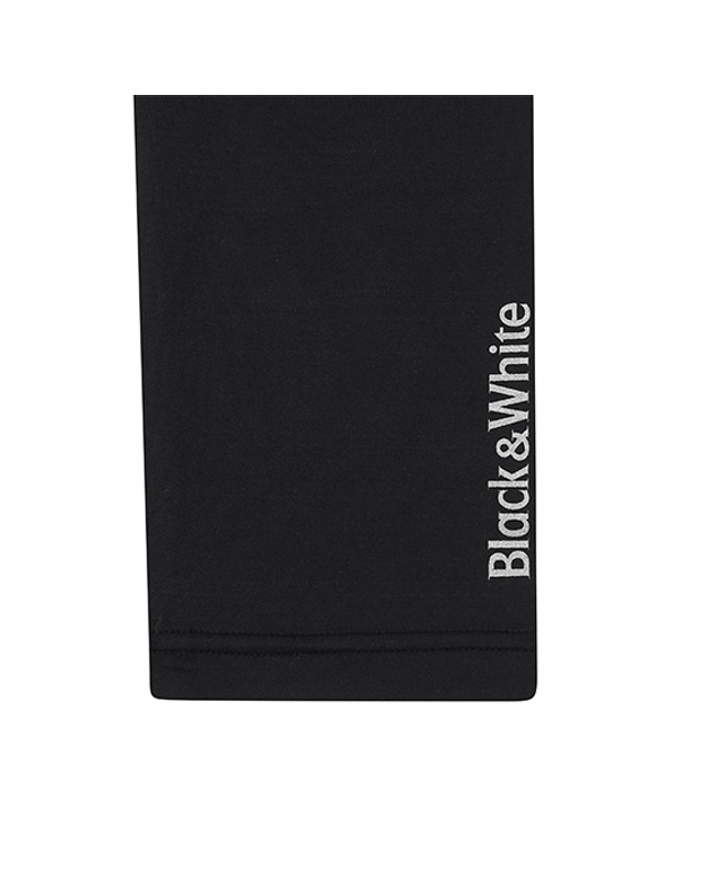 블랙앤화이트 [블랙앤화이트] 여성 레깅스 5708LSXZ_BLACK 착용컷