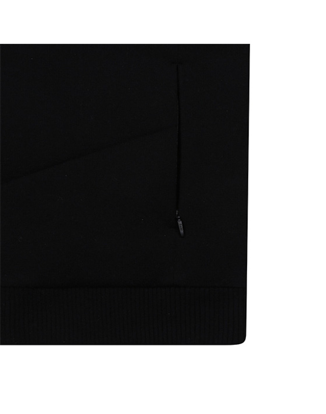 블랙앤화이트 [블랙앤화이트] 남성 하이브리드 구스다운 니트 가디건 2834GXKW_BLACK 착용컷