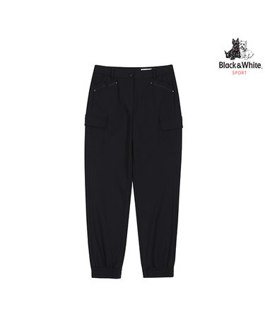 [블랙앤화이트] 여성 변형 포켓 조거 팬츠 5015LBWN_BLACK