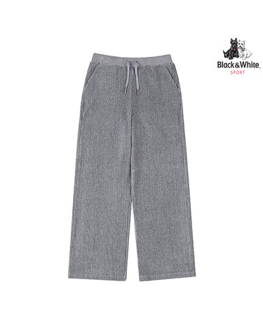 [블랙앤화이트] 여성 코듀로이 와이드 셋업 팬츠 5335LBST_GREY