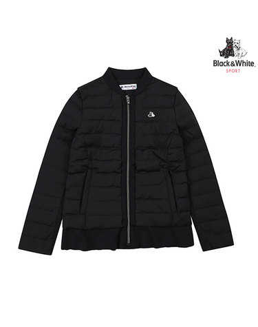 [블랙앤화이트] 여성 가을 경량 다운 스윙 점퍼 1141LZGI_BLACK