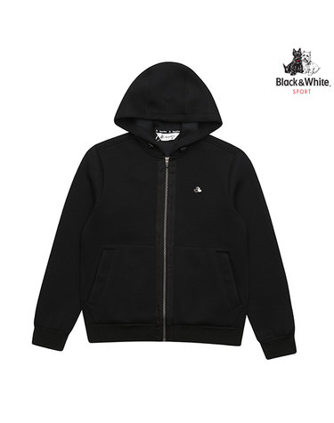 [블랙앤화이트] 남성 풀집업 후드 가디건 6203GXSP_BLACK