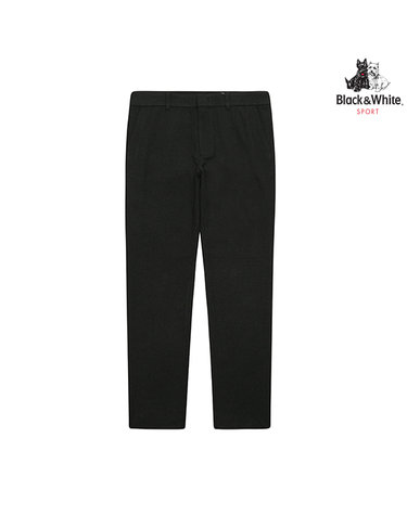 [블랙앤화이트] 남성 세로 스트라이프 체크 바지 5053GXWR_DARK GREY