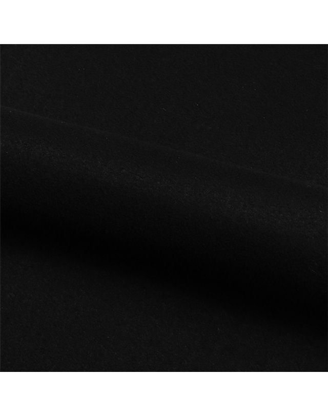 블랙앤화이트 [블랙앤화이트] 남성 본딩 스티치 자수 데님 5414GXWD_BLACK 착용컷