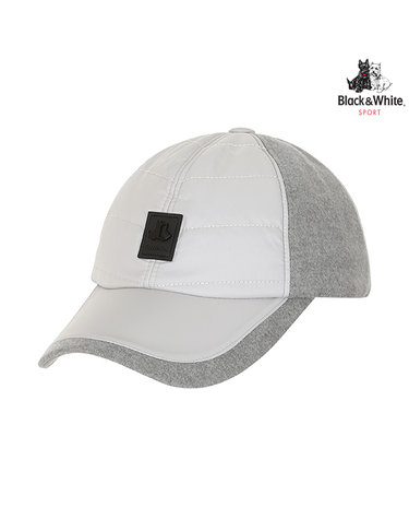 [블랙앤화이트] 남성 패딩 볼캡 8442GXAC_GREY