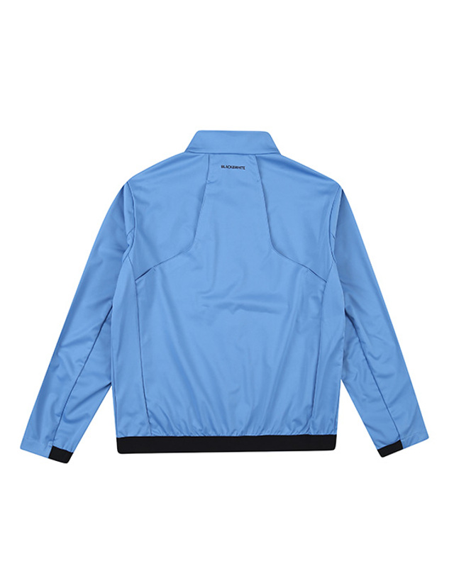 블랙앤화이트 [블랙앤화이트] 남성 봄 3LAYER 스윙 점퍼 1132GCOR_BLUE 착용컷