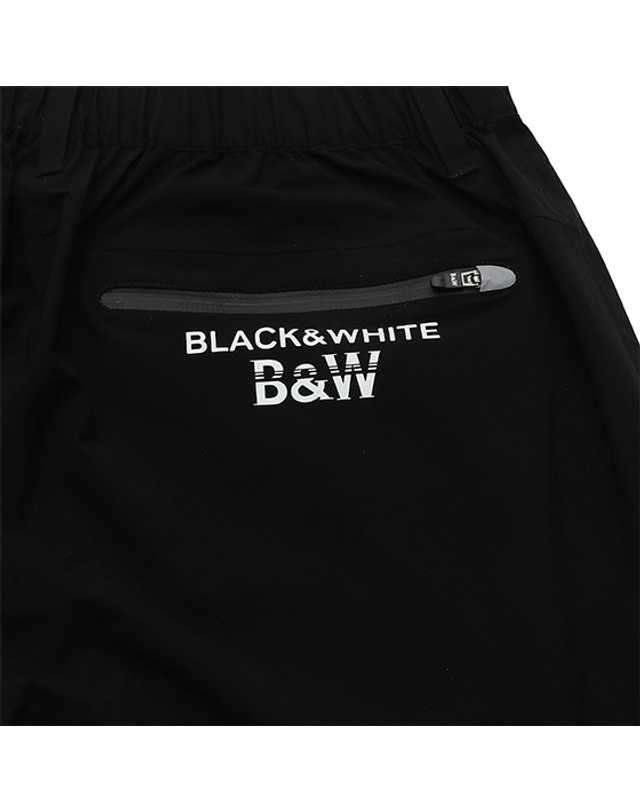 블랙앤화이트 [블랙앤화이트] 남성 봄 레인 팬츠 5802GZRA_BLACK 착용컷