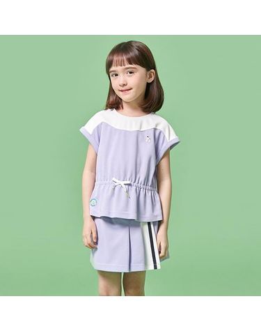 [보리보리] 헤지스키즈 에슬레틱 플리츠 스커트 상하 세트복바이올렛