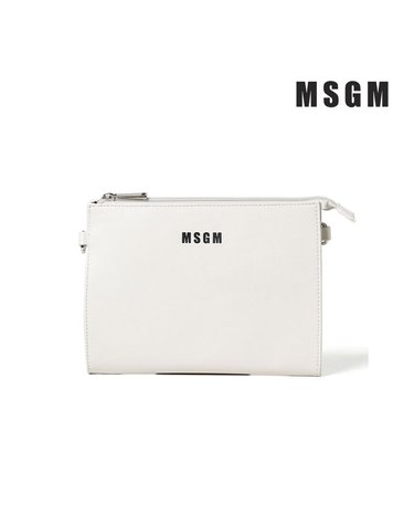 [갤러리아] MSGM 체인 스트랩 크로스 바디백 029348 오프 화이트 키즈핸드백 키즈크로스백