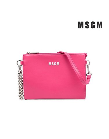 [갤러리아] MSGM 체인 스트랩 크로스 바디백 029348 푸시아 키즈핸드백 키즈크로스백 아동핸드백