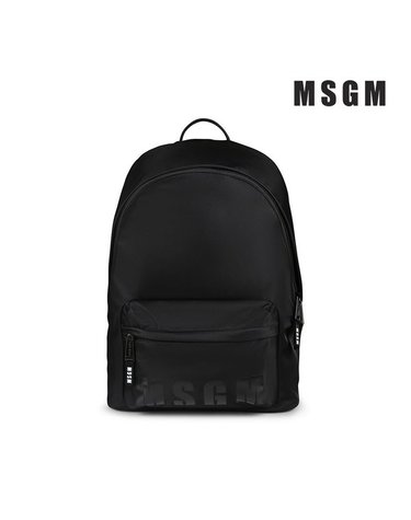 [갤러리아] MSGM 나일론 백팩 F4MSJUBP153 블랙 키즈백팩 아동백팩 학교가방