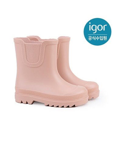 [갤러리아] 이고르 토키오 레인부츠 핑크 IGBTR5J2FP 유아동 키즈장화 아동장화 여름장화