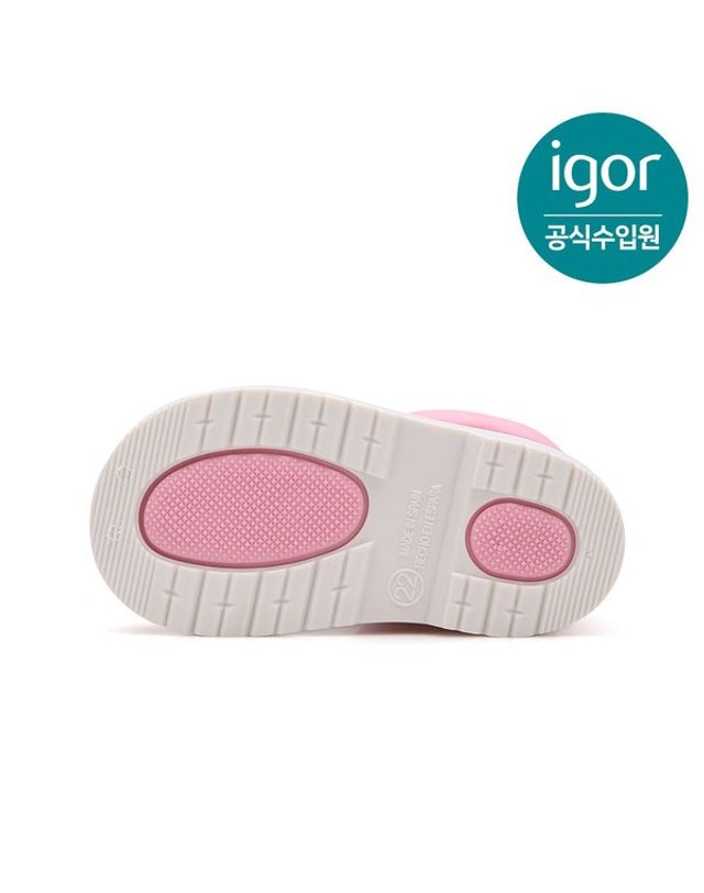 트래드후스 [갤러리아] 이고르 빔비 레인부츠 너티코 핑크 IGBTR6G2FO 유아동 키즈장화 아동장화 여름장화 착용컷
