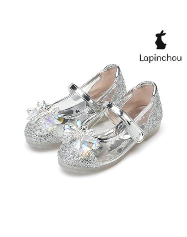 [갤러리아] 라팡슈 엘레나 스타라이트 메리제인 크리스탈 글리터 실버 LPLMK3N2SV 키즈구두