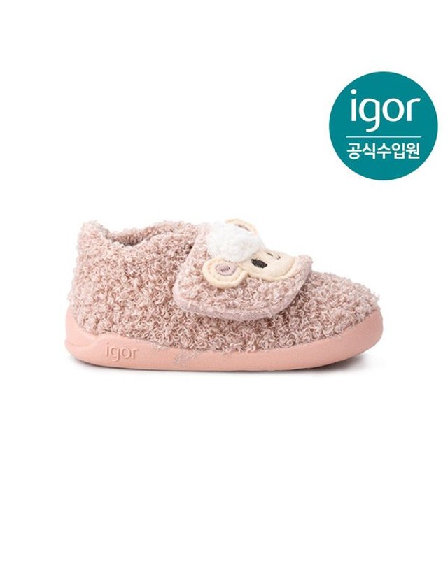 트래드후스 [갤러리아] 이고르 호미 애니멀 베어풋 슈즈 오베하(양) IGBTI2M3FR 유아동부츠 아기부츠 착용컷