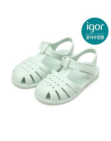 [갤러리아] 이고르 클라시카 젤리슈즈 민트 IGSDJ1J2GM 키즈샌들 여름샌들 아동샌들 여아샌들