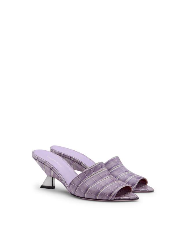 베네데타보롤리 COCO(CROC VIOLET) 착용컷