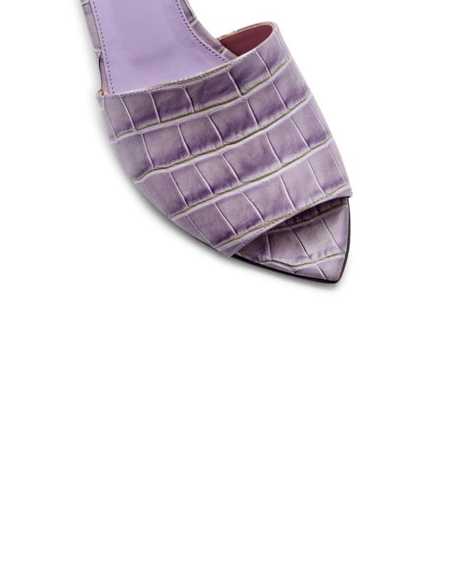 베네데타보롤리 COCO(CROC VIOLET) 착용컷