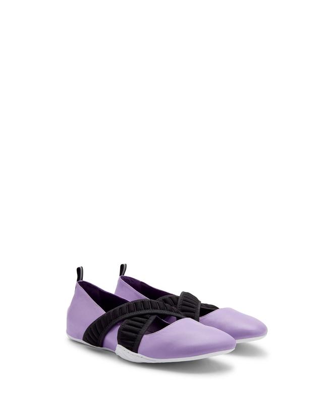 베네데타보롤리 Bianca Sneakerina Lilac 착용컷