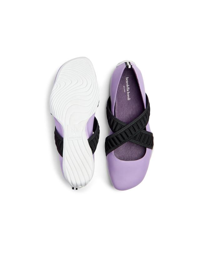 베네데타보롤리 Bianca Sneakerina Lilac 착용컷