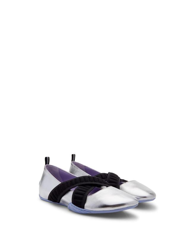 베네데타보롤리 Bianca Sneakerina Silver 착용컷