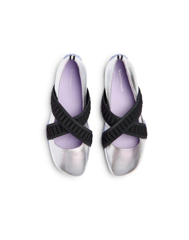 베네데타보롤리 Bianca Sneakerina Silver 착용컷