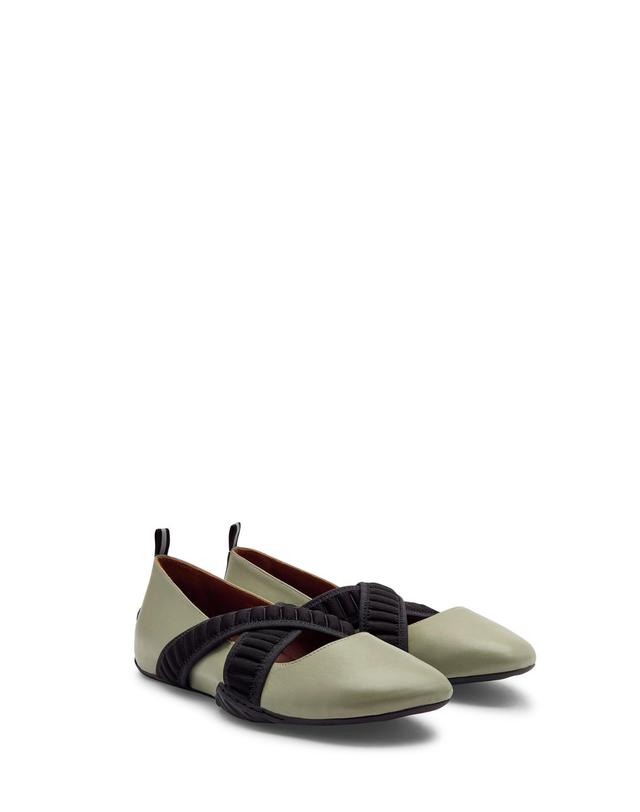 베네데타보롤리 Bianca Sneakerina Sage 착용컷