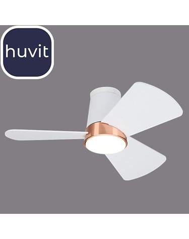 소형 미니 실링팬 조명 날개76cm(30인치) LED19W 삼색변환 BLDC 35W 높이220 [화이트 골드]