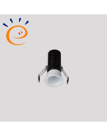 RFD 타공50mm(2인치) 고효율 매입등 다운라이트 COB LED 10W 웨이브매입 주백색